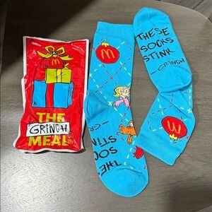 McDonald’s Grinch Meal Socks